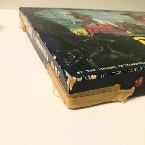 Vintage 1958 Waddingtons Buccaneer Board Game  Pirate Missing 1 Card - Picture 2 of 16